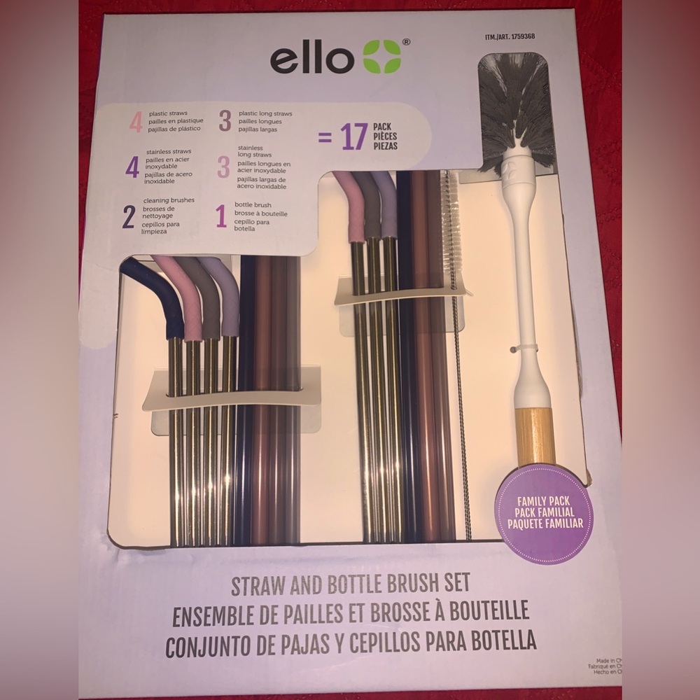 ELLO STRAW SET
